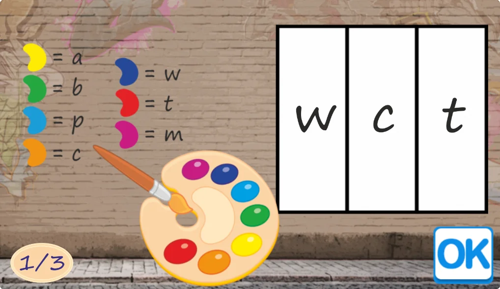 Ćwiczenia na koncentrację - kolorowanie według symboli