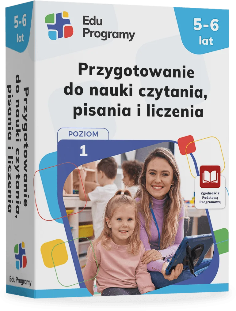 Przygotowanie do nauki czytania, pisania i liczenia poziom 1 - okładka programu