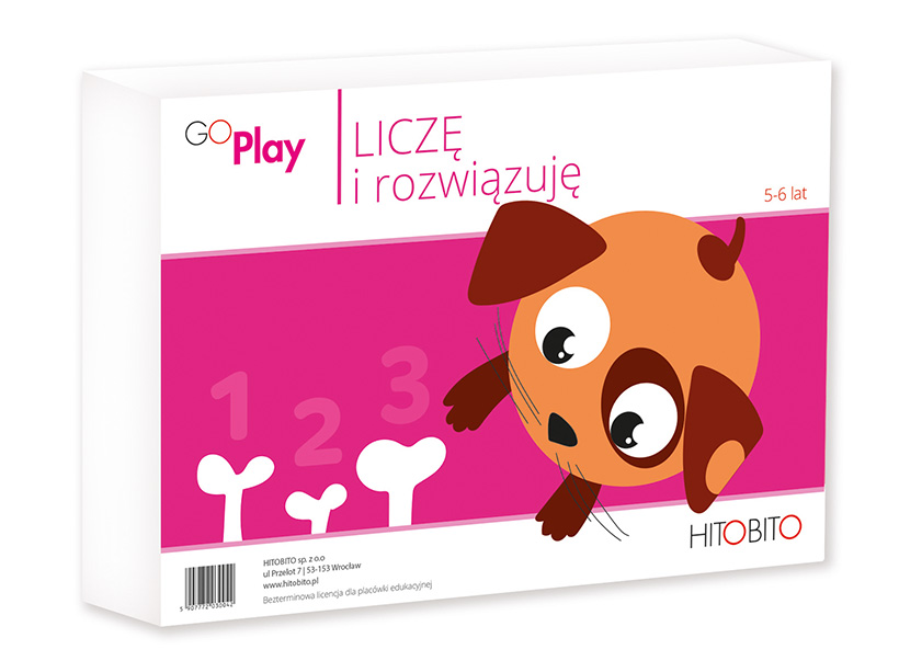 GoPlay - Liczę i rozwiązuję - program multimedialny (wiek 5-6 lat) - widok produktu