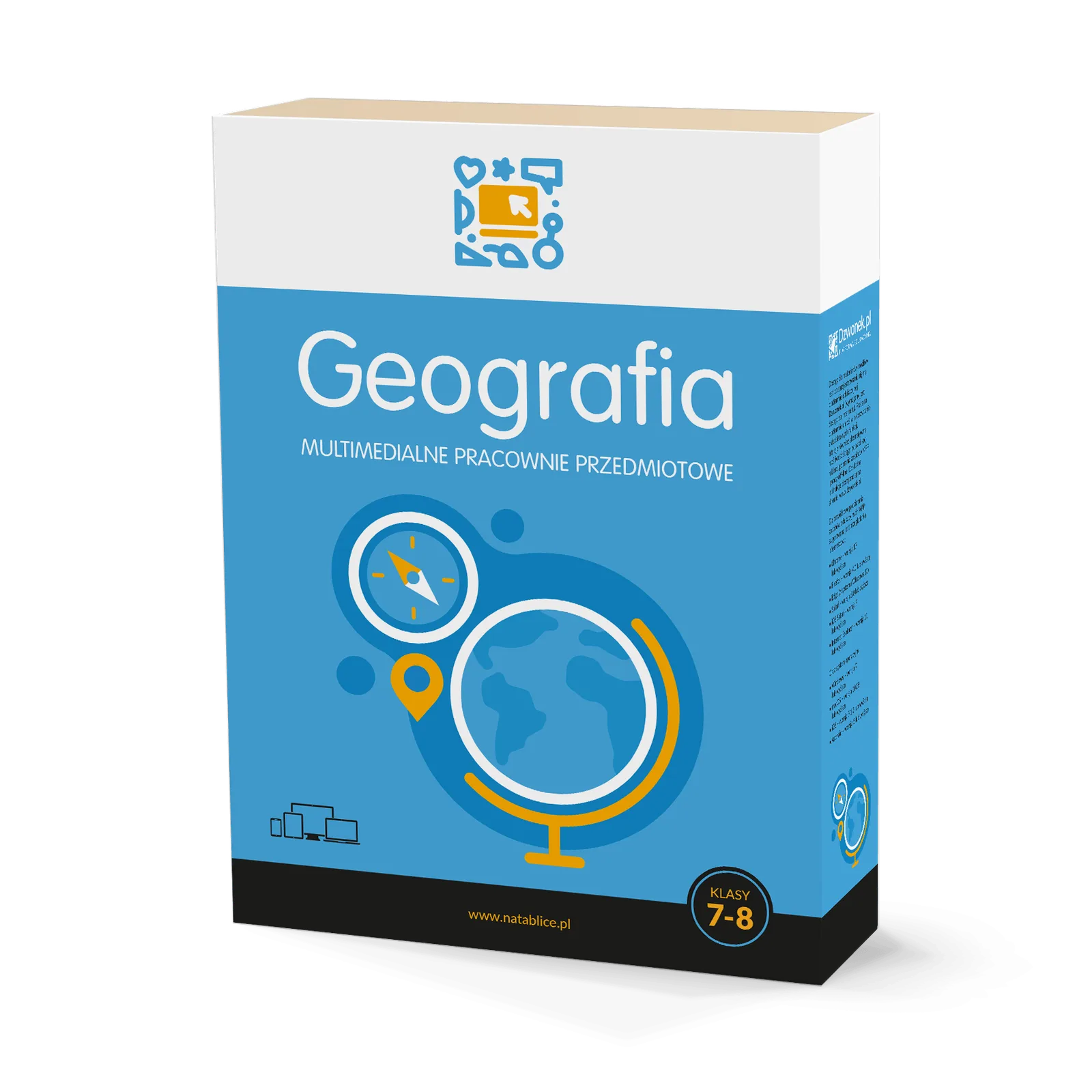 MPP Geografia - pudełko programu, klasy 7-8