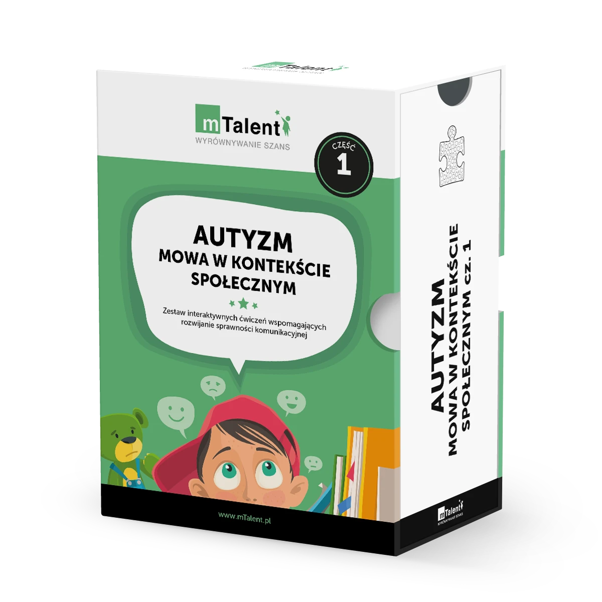 mTalent - AUTYZM. Mowa w kontekście społecznym cz.1 - program multimedialny (wiek 3+) - widok produktu
