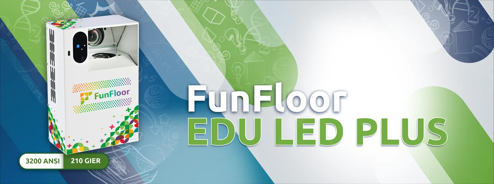 Podłoga interaktywna FunFloor EDU LED PLUS - widok urządzenia