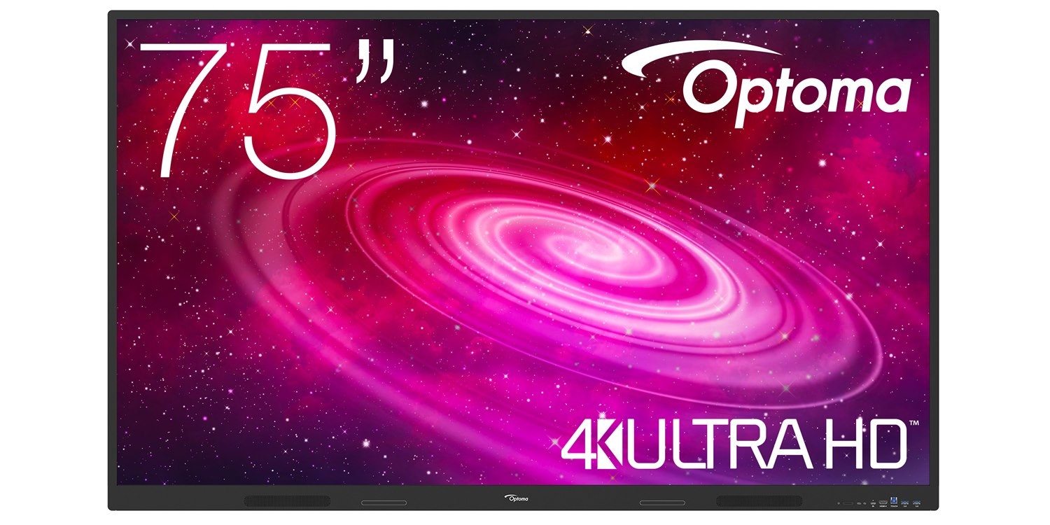 Monitor interaktywny Optoma 1751RK 75" z systemem Android 14 - widok produktu